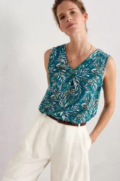 Women Seasalt Cornwall Achilla V-Neck Vest