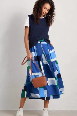 Women Seasalt Cornwall Allantide Midi Skirt