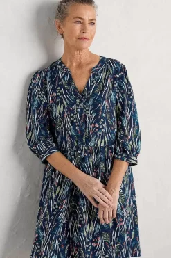 Women Seasalt Cornwall Apple Barn Printed Dress