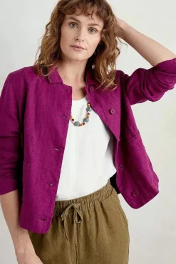 Women Seasalt Cornwall Arame Linen Jacket