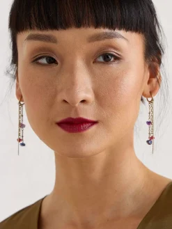 Women Seasalt Cornwall Arc Chain Drop Earrings