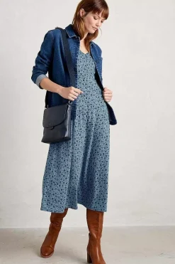 Women Seasalt Cornwall Ava Jersey V-Neck Dress