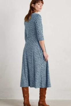 Women Seasalt Cornwall Ava Jersey V-Neck Dress