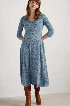 Women Seasalt Cornwall Ava Jersey V-Neck Dress