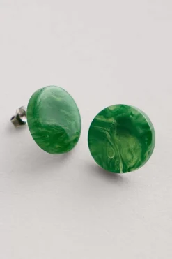 Women Seasalt Cornwall Ballowall Circle Stud Earrings