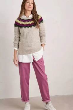 Women Seasalt Cornwall Berlewen Fair Isle Jumper