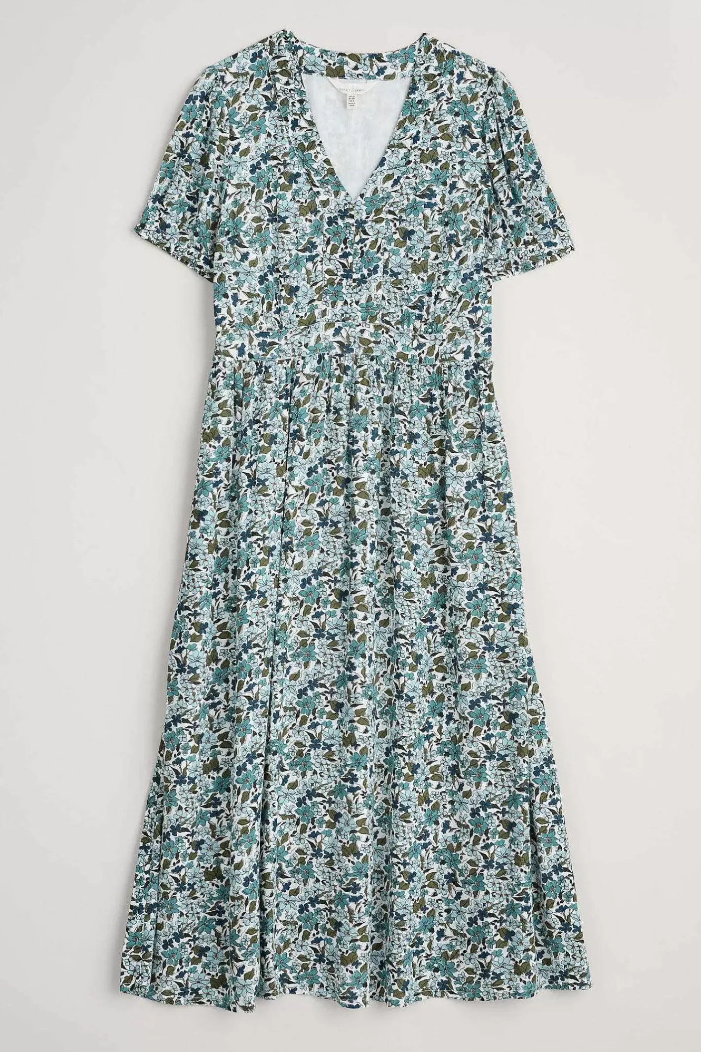 Women Seasalt Cornwall Birch Leaf Midaxi Tea Dress
