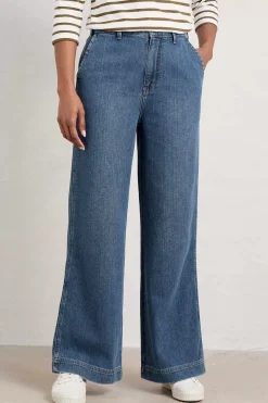 Women Seasalt Cornwall Blake Wide Leg Jeans