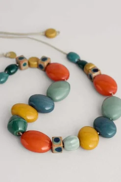 Women Seasalt Cornwall Bodinnar Beaded Necklace