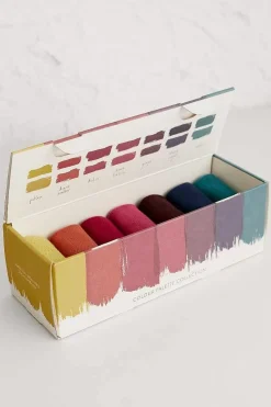 Women Seasalt Cornwall Box Of 7 Women's Lightweight Sailor Socks