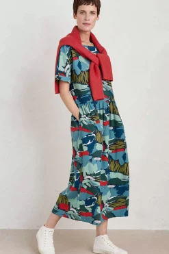 Women Seasalt Cornwall Brouse Organic Cotton Dress (Gots)