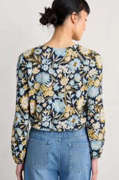 Women Seasalt Cornwall Butterflies Jersey Top