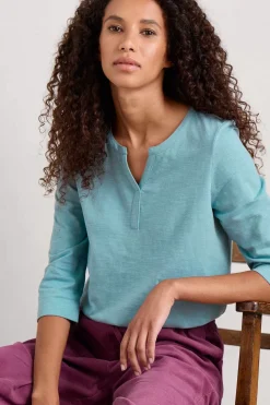 Women Seasalt Cornwall Carlyon Organic Cotton Top (Gots)