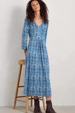 Women Seasalt Cornwall Carwynnen Three Quarter Sleeve Dress