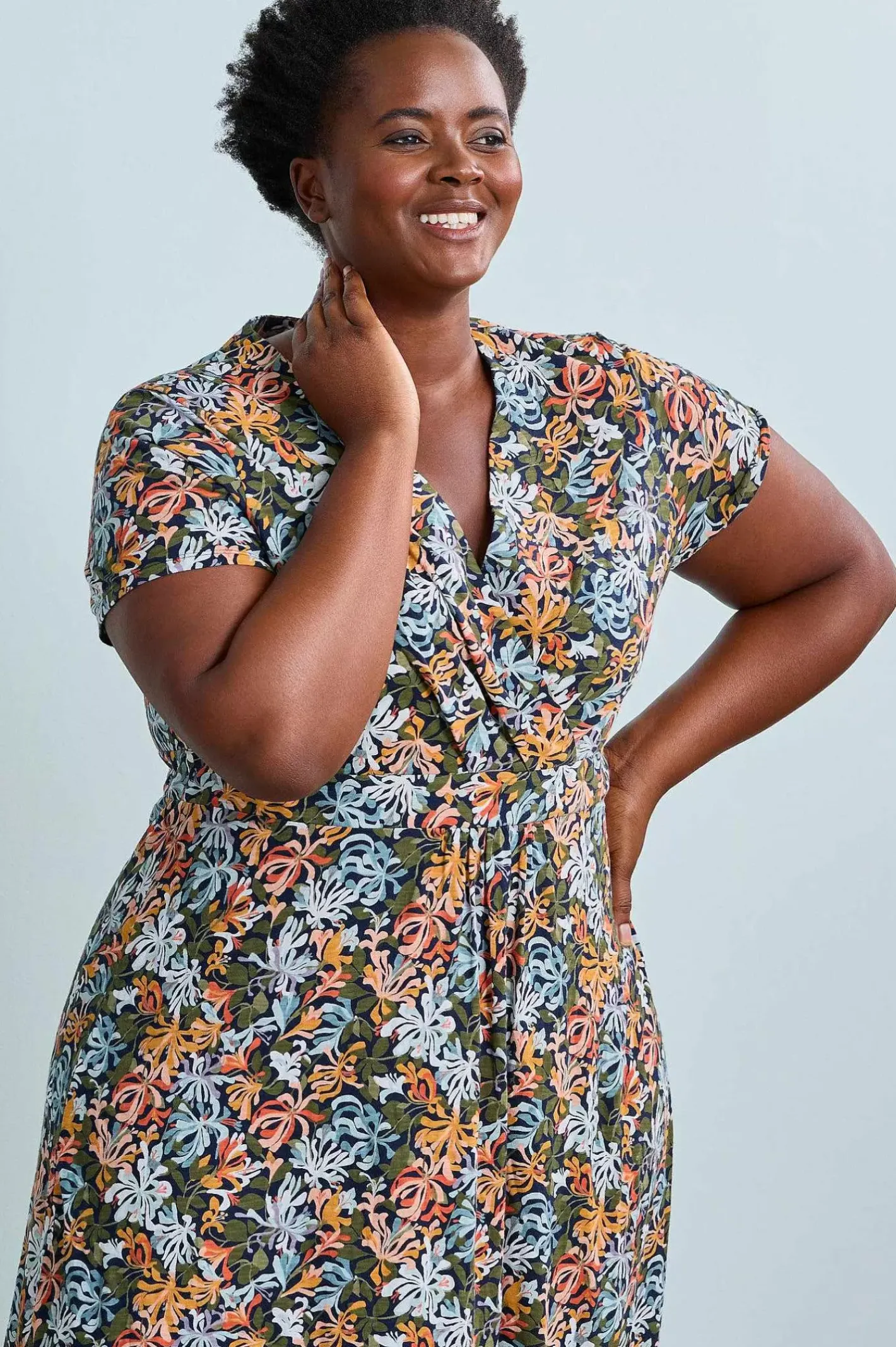 Women Seasalt Cornwall Chapelle Jersey Dress (Gots)