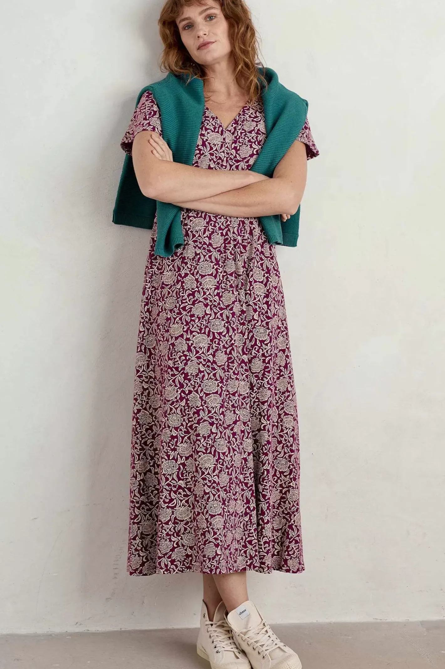 Women Seasalt Cornwall Chateaux Maxi Dress