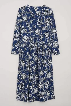 Women Seasalt Cornwall Cladonia Long Sleeve Jersey Dress