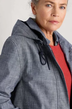 Women Seasalt Cornwall Cloudburst Waterproof Mac