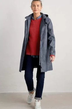 Women Seasalt Cornwall Cloudburst Waterproof Mac