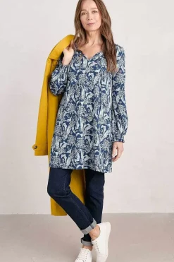 Women Seasalt Cornwall Composition Organic Cotton Jersey Tunic (Gots)