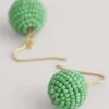 Women Seasalt Cornwall Condurrow Beaded Drop Earrings