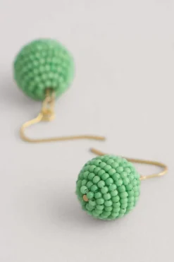 Women Seasalt Cornwall Condurrow Beaded Drop Earrings