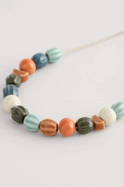 Women Seasalt Cornwall Conifer Ceramic Bead Necklace