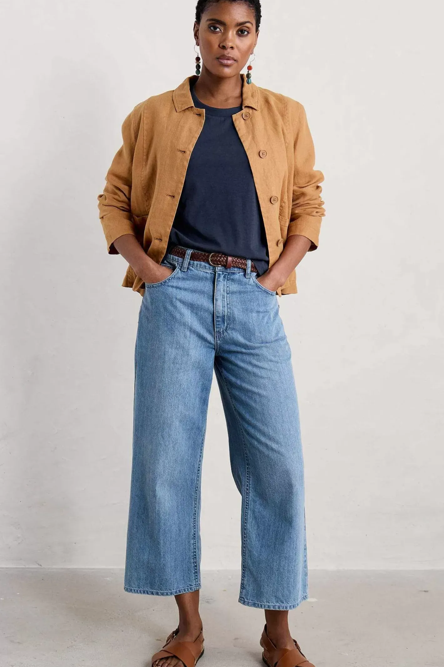 Women Seasalt Cornwall Copseland Organic Cotton T-Shirt (Gots)