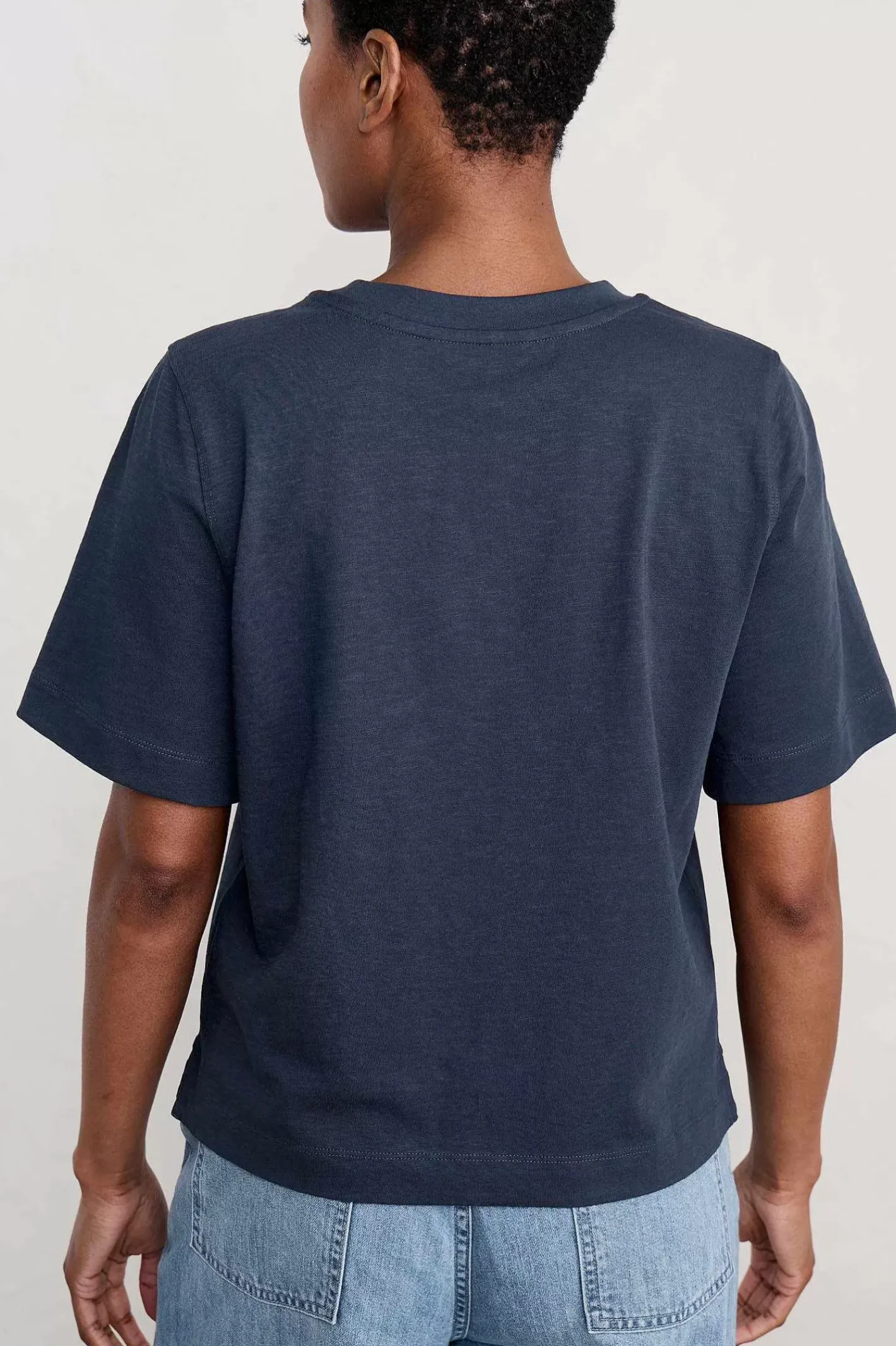 Women Seasalt Cornwall Copseland Organic Cotton T-Shirt (Gots)