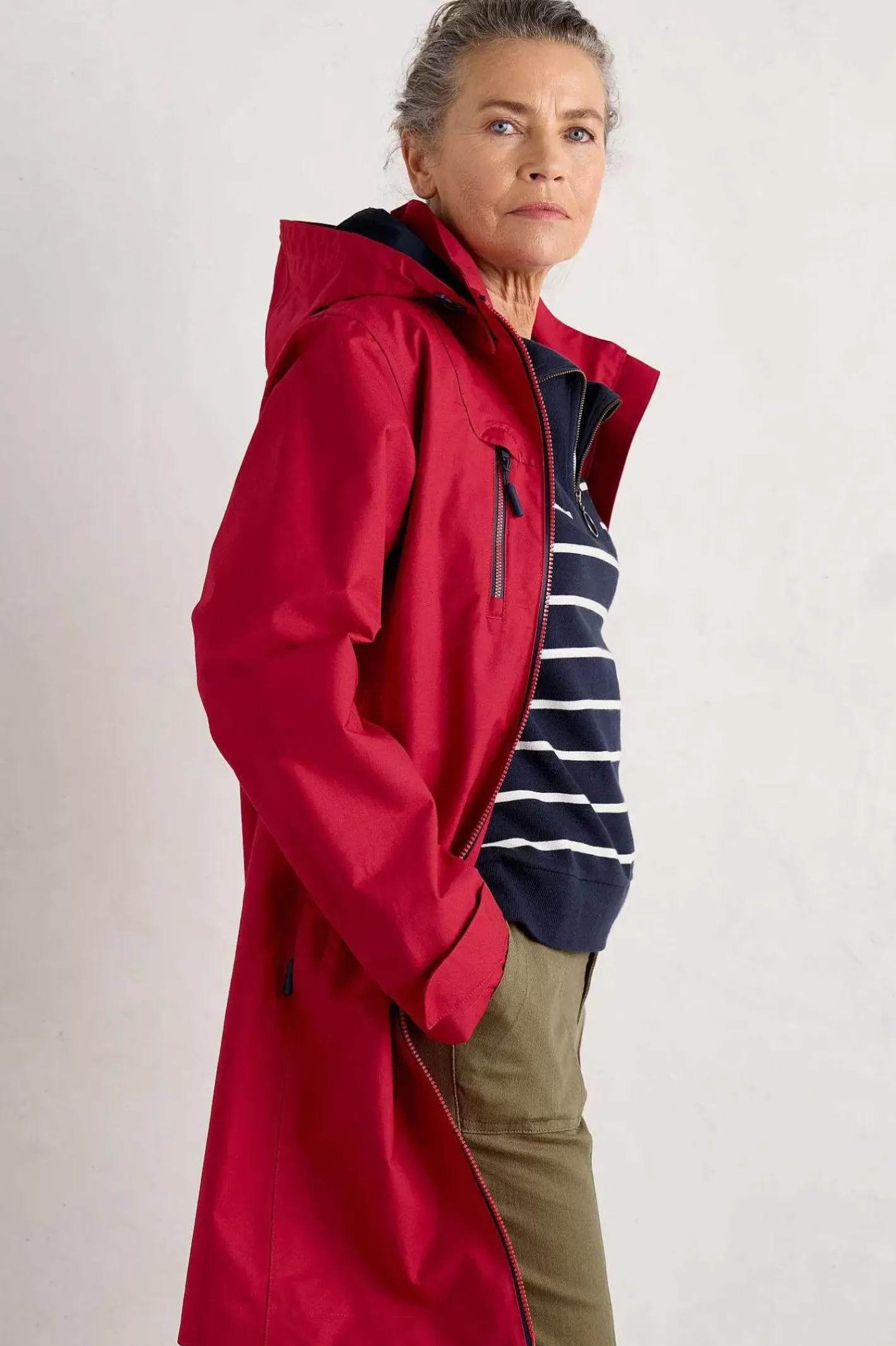 Women Seasalt Cornwall Coverack Waterproof Coat