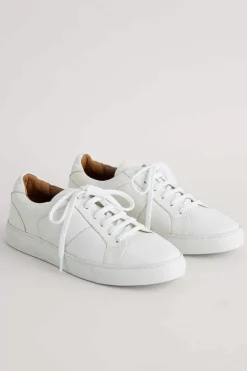 Women Seasalt Cornwall Davidstow Leather Trainers