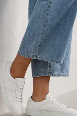 Women Seasalt Cornwall Davidstow Leather Trainers