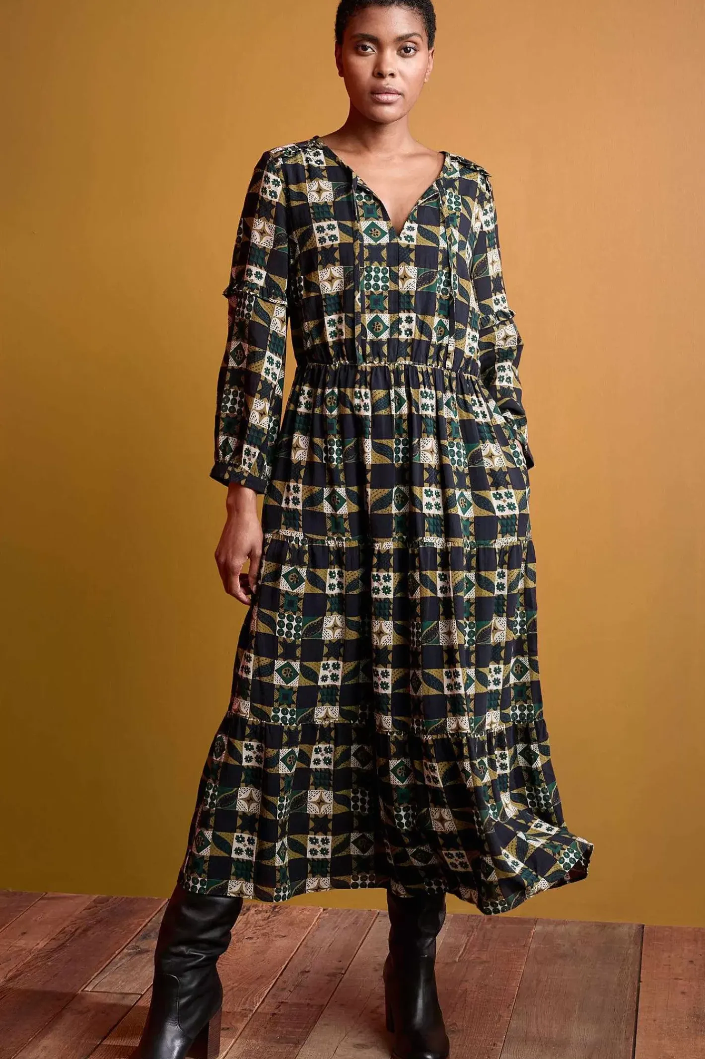 Women Seasalt Cornwall Dearling Tiered Dress