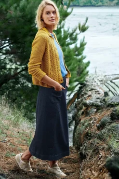 Women Seasalt Cornwall Dusk Journey Skirt