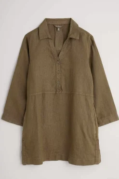 Women Seasalt Cornwall Early Sun Linen Tunic
