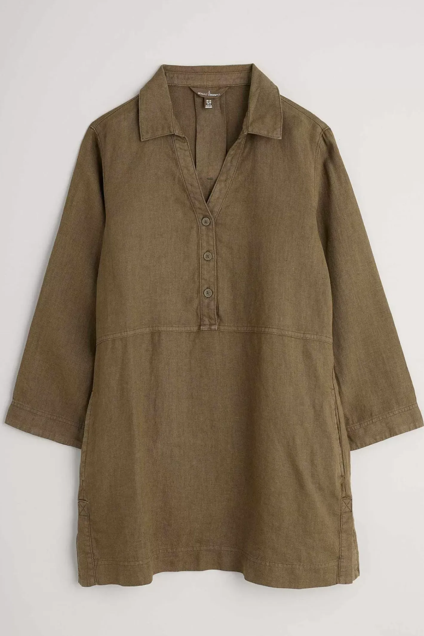 Women Seasalt Cornwall Early Sun Linen Tunic