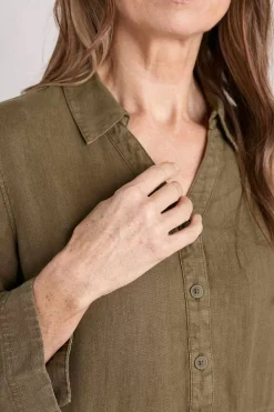 Women Seasalt Cornwall Early Sun Linen Tunic