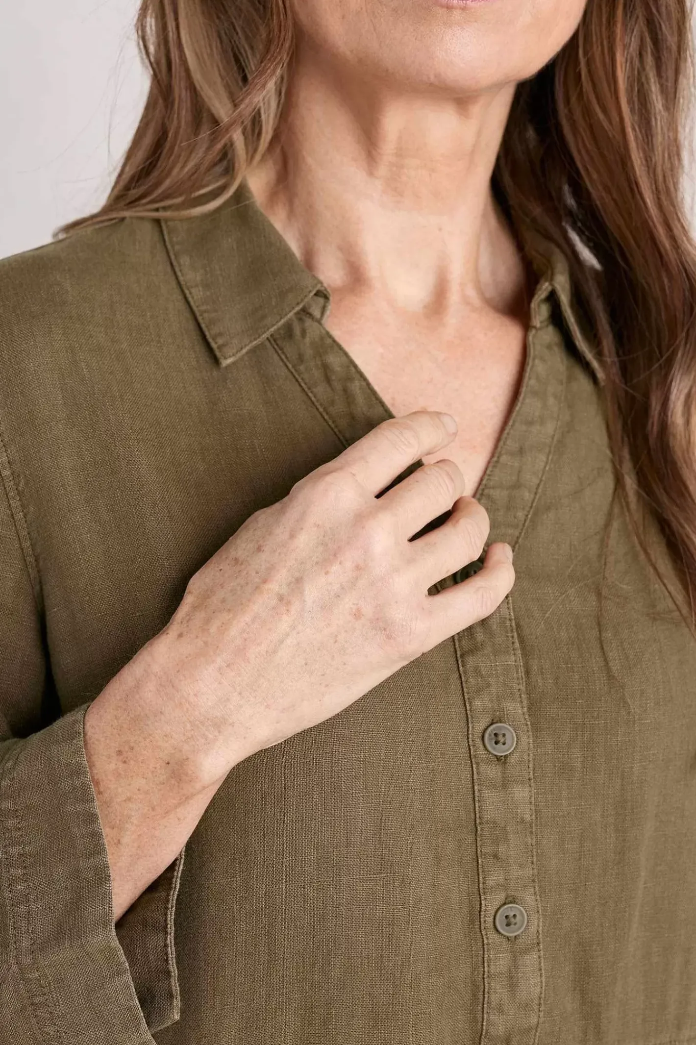 Women Seasalt Cornwall Early Sun Linen Tunic