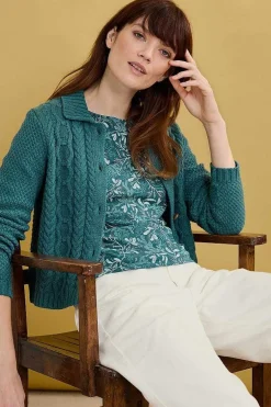 Women Seasalt Cornwall Easel 3/4 Sleeve Top