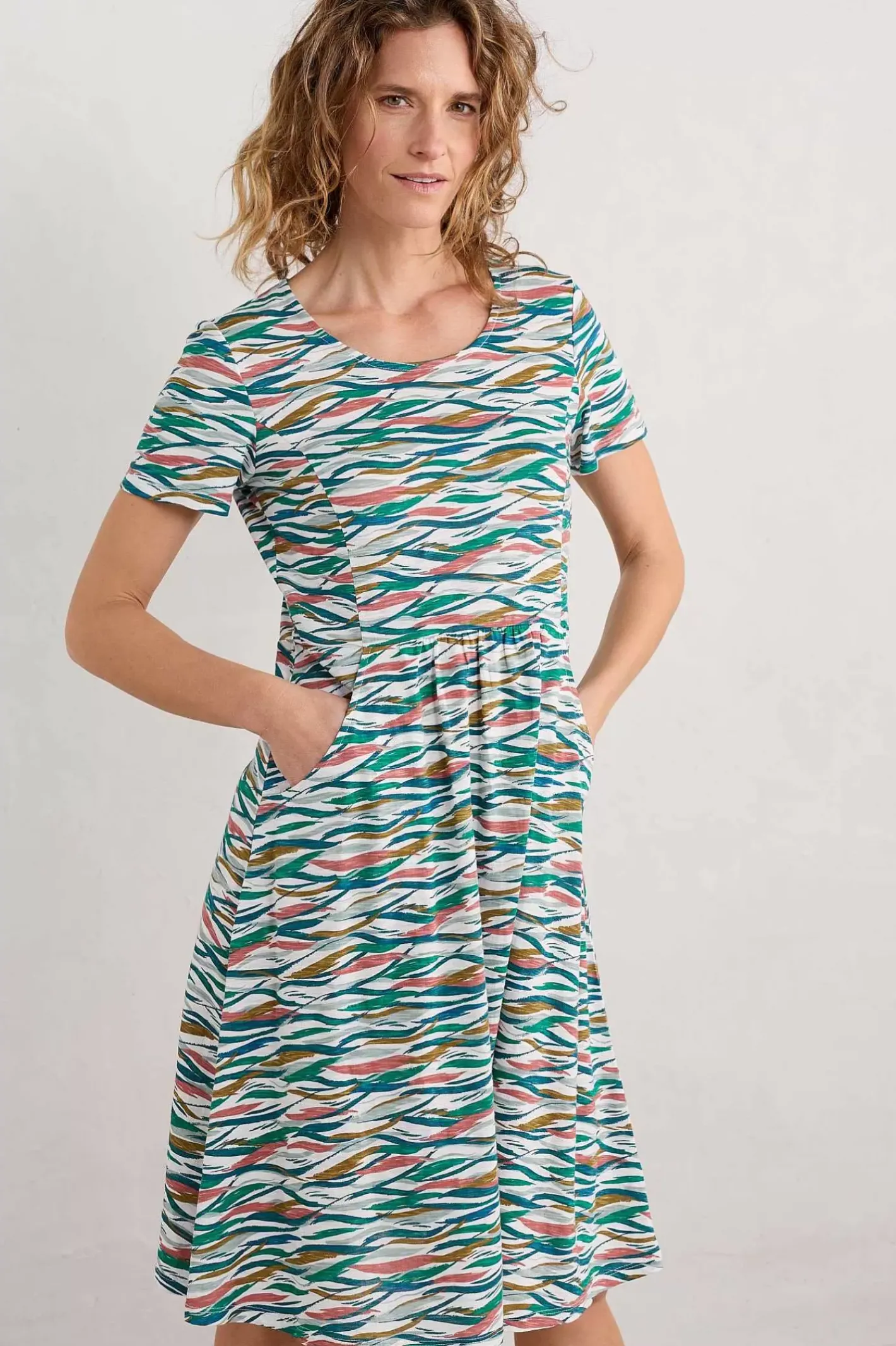Women Seasalt Cornwall Enor Fit-And-Flare Dress