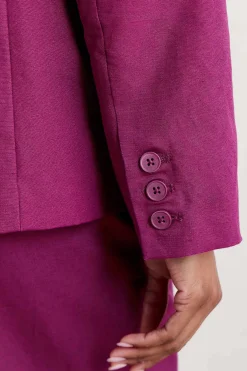 Women Seasalt Cornwall Erica Linen Blend Blazer