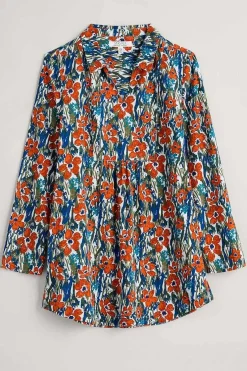 Women Seasalt Cornwall Fal Water Printed Tunic