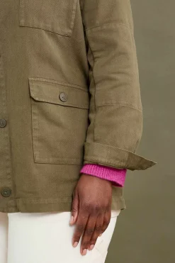 Women Seasalt Cornwall Far Horizon Organic Cotton Jacket