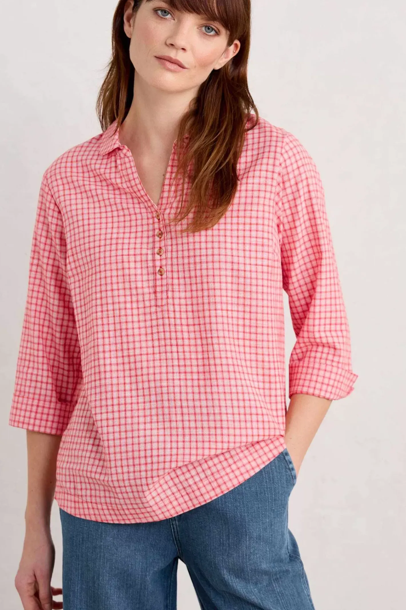 Women Seasalt Cornwall Farsight Cotton Shirt