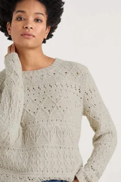 Women Seasalt Cornwall Feock Merino Blend Jumper