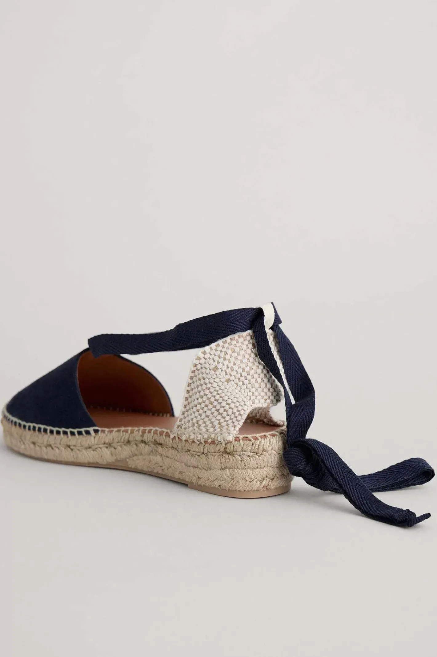 Women Seasalt Cornwall Fern Path Suede Wedge Espadrilles