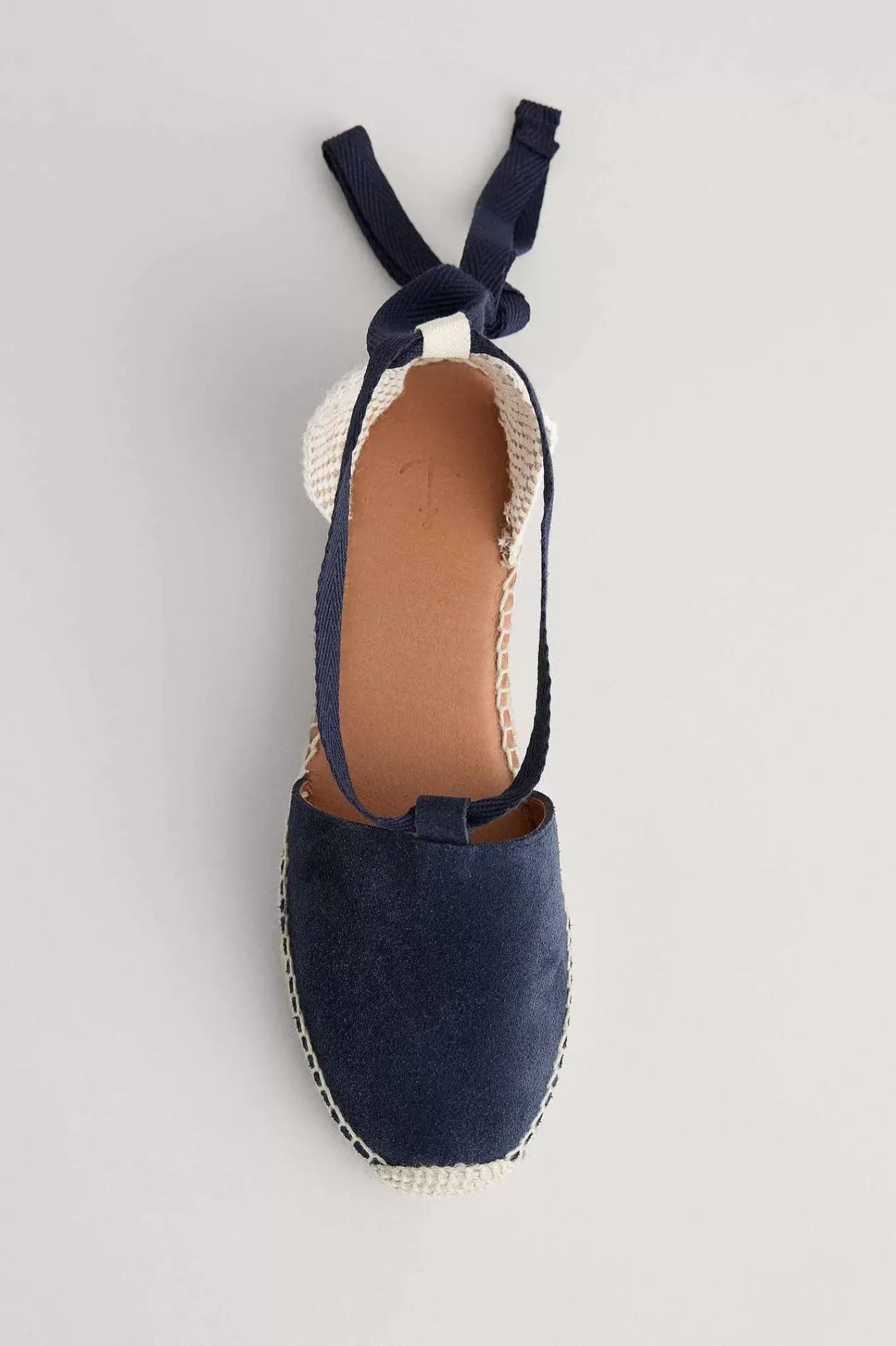 Women Seasalt Cornwall Fern Path Suede Wedge Espadrilles