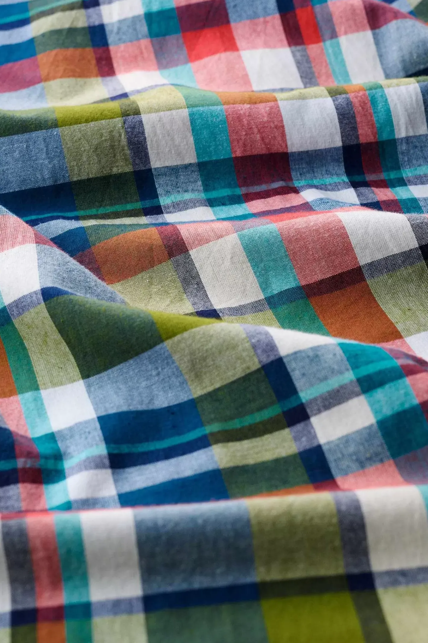 Women Seasalt Cornwall Fleet Checked Midi Dress