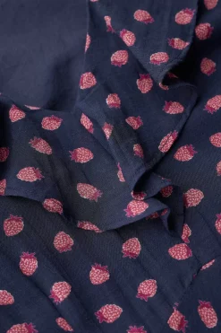 Women Seasalt Cornwall Furled Flower V-Neck Dress