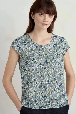 Women Seasalt Cornwall Garden Gate Cotton Top